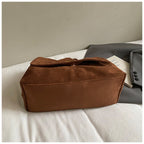 Sac Bandoulière Suédine Chaîne Tressée - Nay Shop (4 coloris)