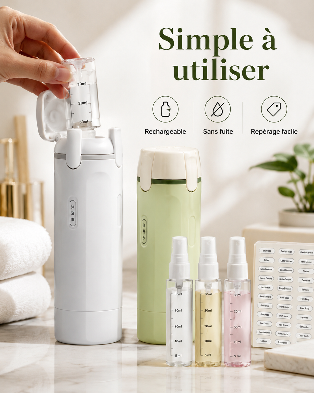 Distributeur de Voyage 4 en 1  Nay Shop