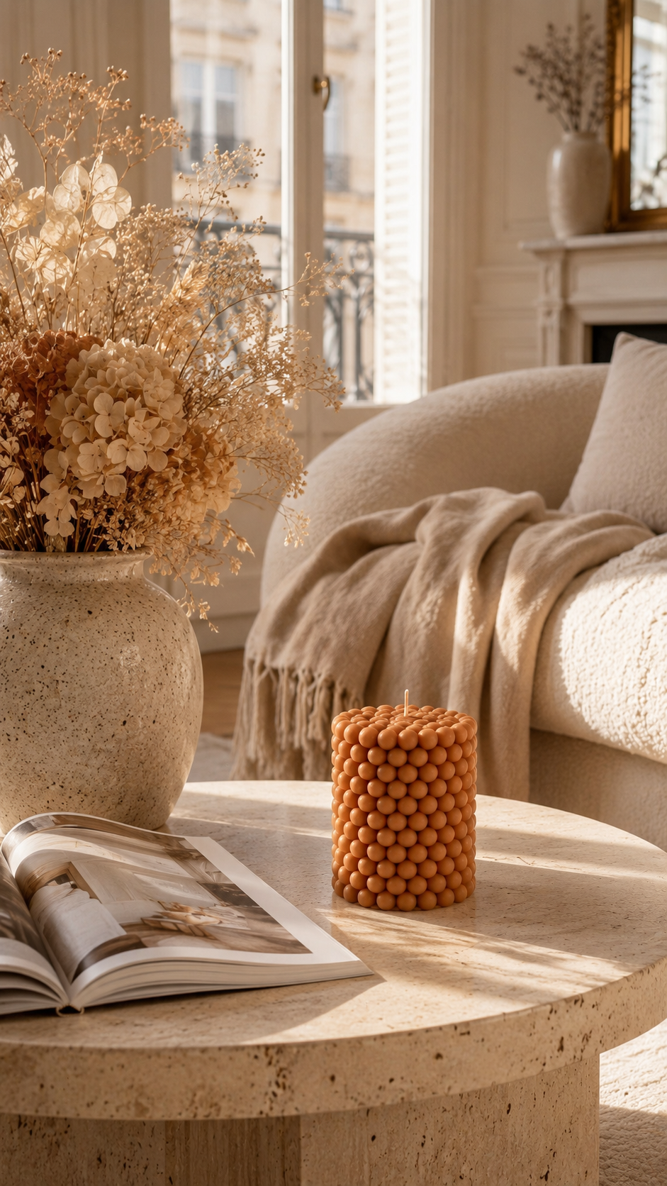 Bougie Bubble Courte  Nay Shop