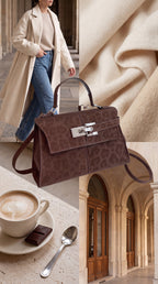 Sac à Main Léopard Fermoir Métal - Nay Shop (2 coloris)